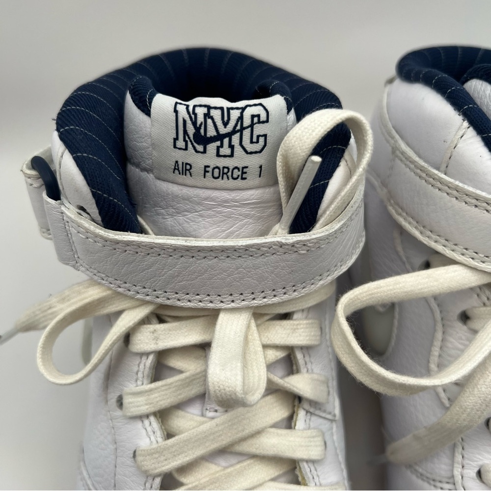 Nike Air Force 1 Mid Jewel QS NYC - Yankees Sneakers - Picture 5 of 9